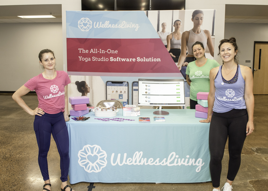 WellnessLiving at the 2019 USA Yoga Nationals WellnessLiving