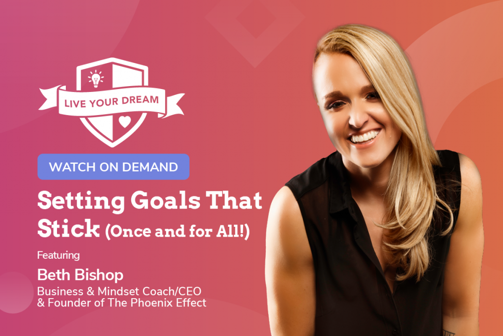 setting goals that stick, Beth Bishop