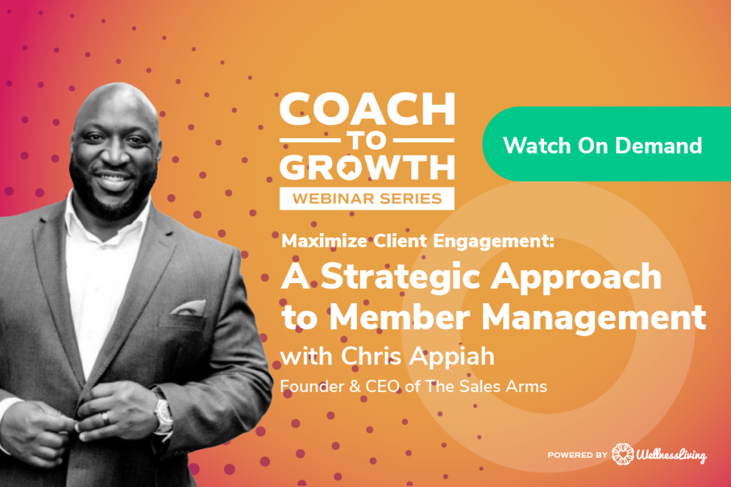 maximize member management, Chris Appiah