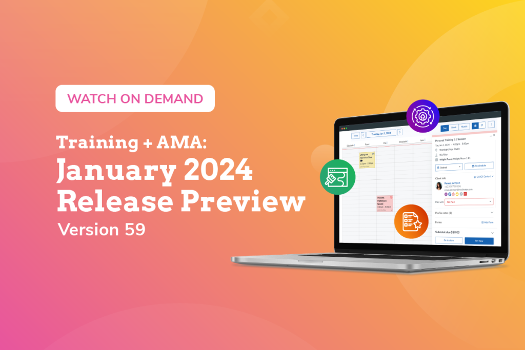 January 2024 Release Preview Training Webinar