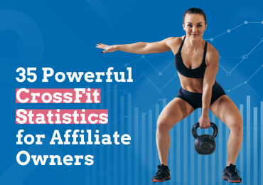 CrossFit statistics, woman with kettlebell