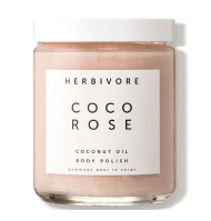 Summer Skincare Products, Herbivore Botanicals Coco Rose Coconut Oil Body Polish