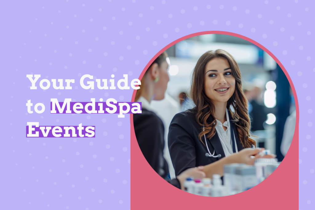 MediSpa events, woman at an event