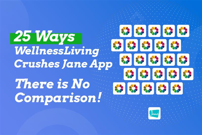 WellnessLiving outperforms Jane App