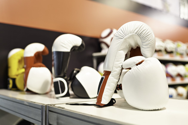 merchandising tips, boxing gloves