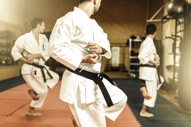 martial arts misconceptions, adults practicing martial arts