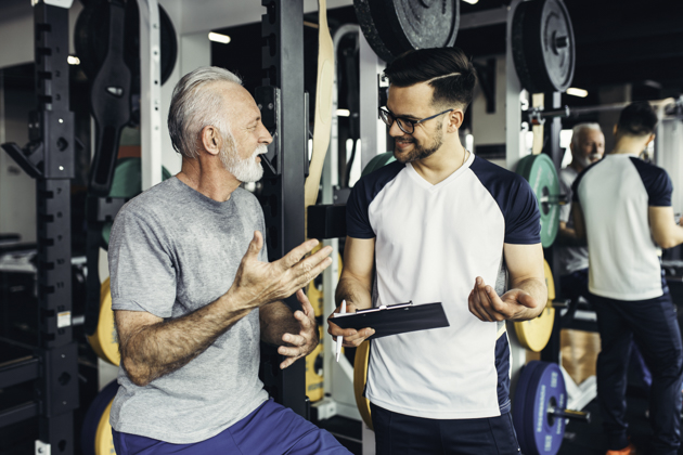 personal training business, Personal trainer for seniors